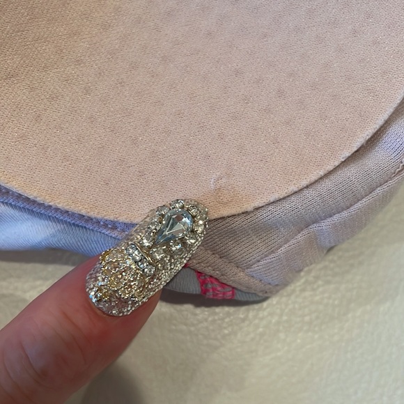 NWT lululemon speed shorts striped pink 2 lululemon sports bra 6 price is firm - Picture 8 of 12